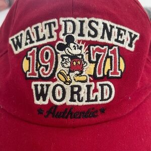 Disney Parks Red Cap